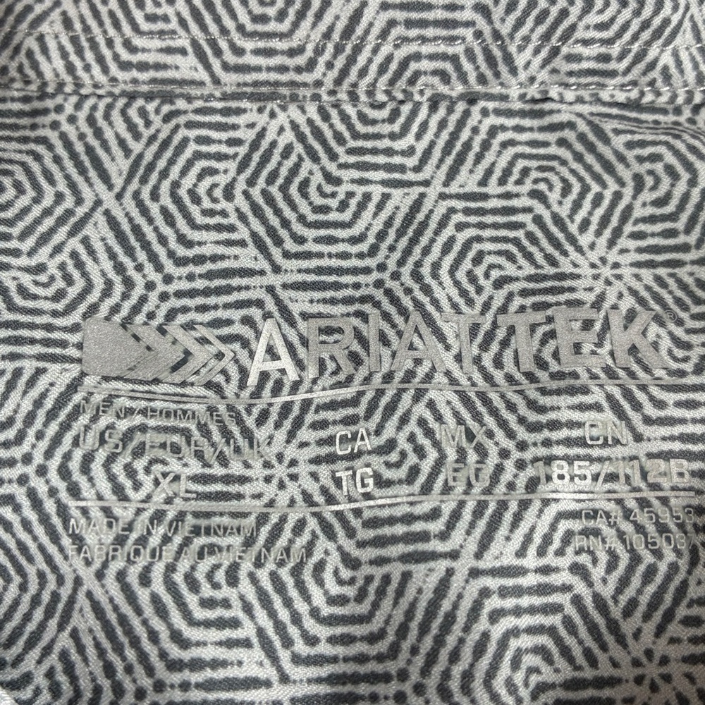 Ariat Vent Tek XL Lightweight easy wash & wear Relaxed Fit Runs Larger - Picture 7 of 11